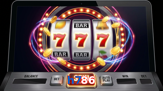 Main screen of H786 slots page for PK players